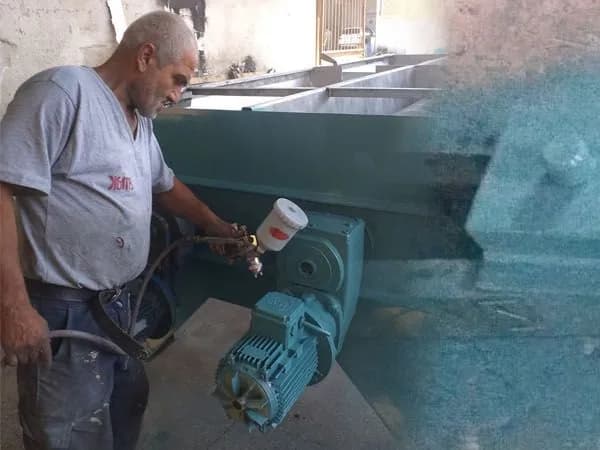 Onarım sonrası düzeltilmiş polyester kanal profili